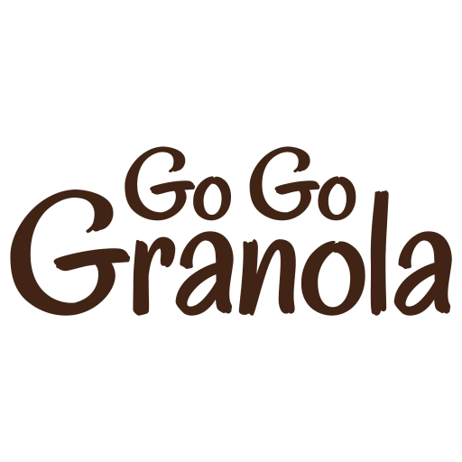 Go Go Granola Osijek. Logo domaćih granola iz Hrvatske.