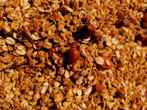 Hrskava veganska granola dio je veganske prehrane. Recepture su bezgranične.