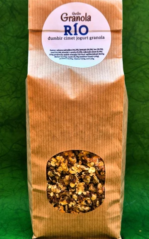Rio jogurt granola u okusu je đumbira i cimeta.