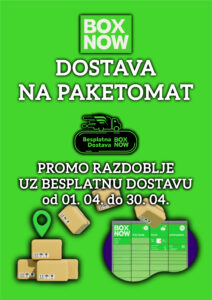 BoxNow promotivno razdoblje uz besplatnu dostavu na paketomate diljem Republike Hrvatske